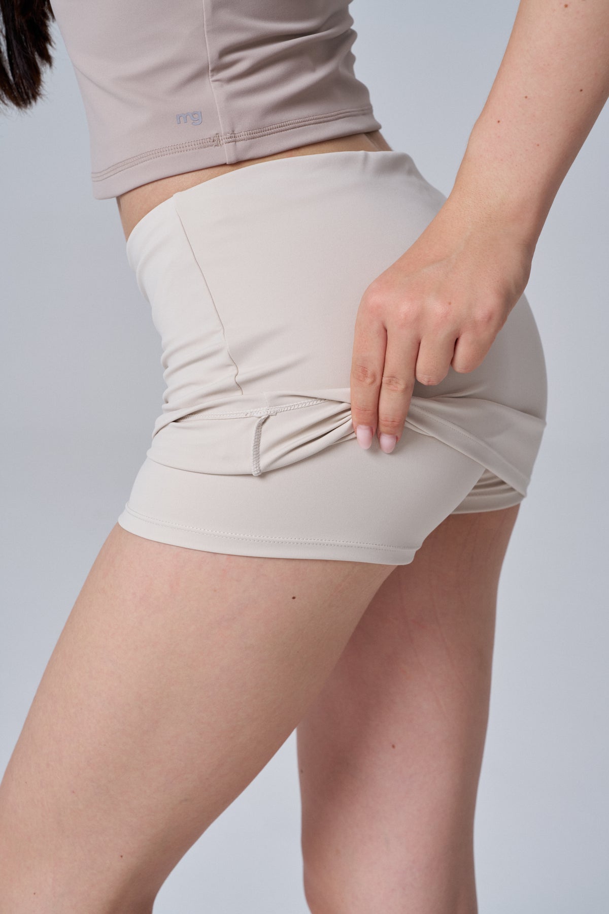 Everyday Micro Mini Skort | Latte