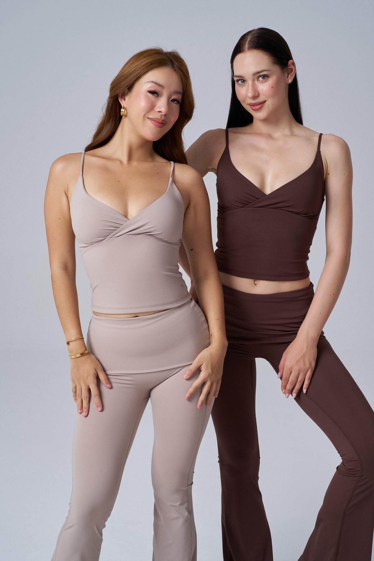 Buttersoft V Neck Cami Top | Dark Choco